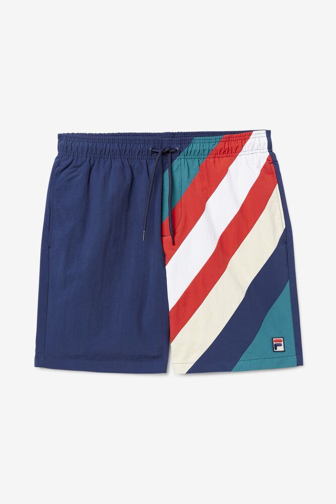 Fila Shorts Mens Navy Teller Swim - Ireland 85047-LNEZ